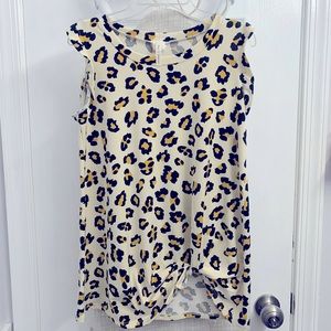 Leopard Print Tank Top